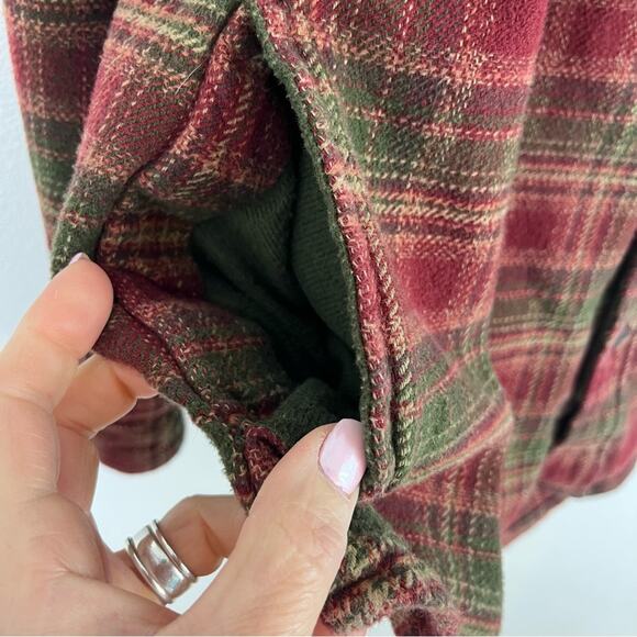 Orvis Men's Plaid Flannel Shirt Shacket Pockets XL - Picture 4 of 6